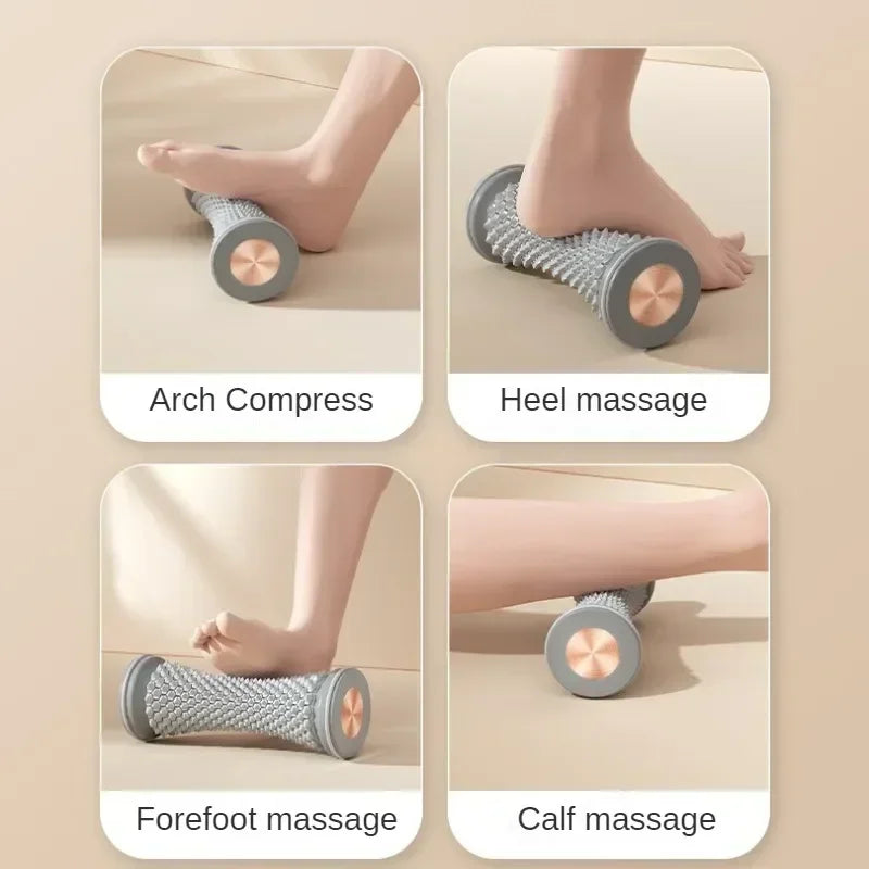 Manual Foot Massage Roller & Yoga Ball – Plantar Fascia & Muscle Relaxation Tool