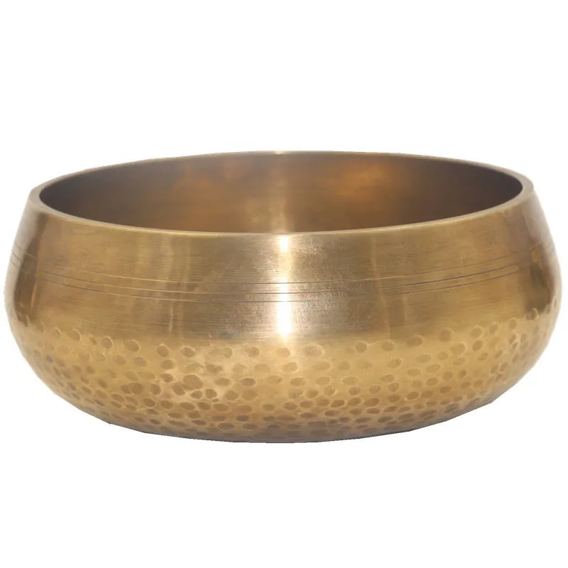 Handmade Tibetan Singing Bowl – Brass Sound Bowl for Meditation & Healing