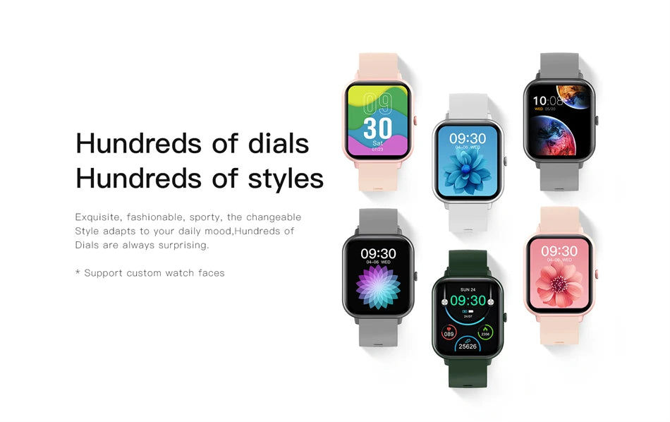 2025 Xiaomi Smart Watch – Bluetooth Call, Heart Rate Monitor, IP68 Waterproof Fitness Tracker for Men & Women (iOS & Android)