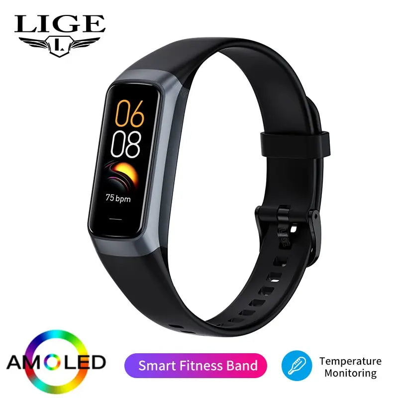 Unisex Smart Ring – Multi-Sport Mode, Pedometer, Remote Camera Control & Long Battery Life