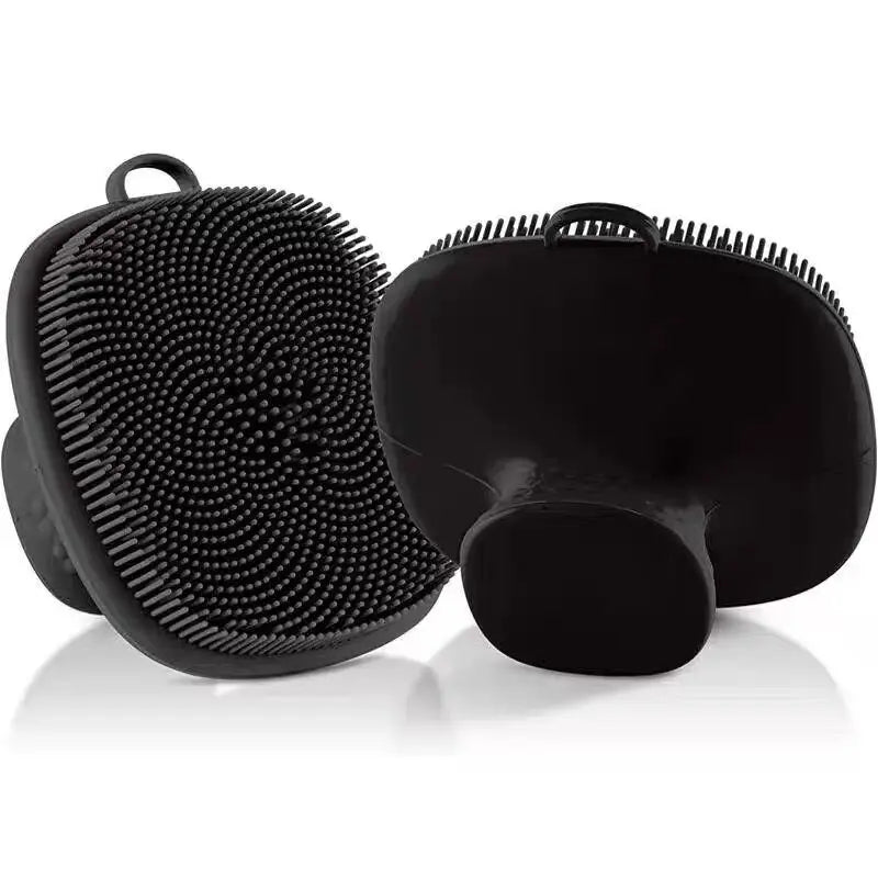 Soft Silicone Face Cleansing Brush – Manual Face Scrubber for Men & Women