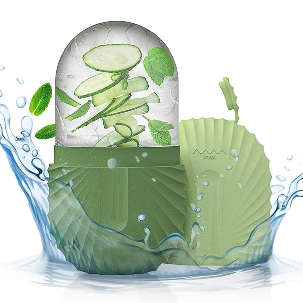 Ice Facial Roller & Globe Balls – Skin Lifting and Contouring Tool for Face Treatment