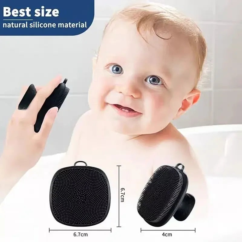 Soft Silicone Face Cleansing Brush – Manual Face Scrubber for Men & Women