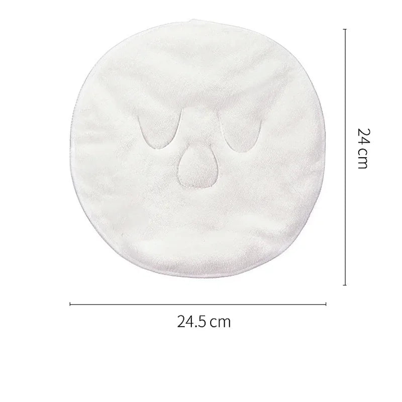 Double-Thickness Warm & Cold Compress Towel – Beauty Salon Face and Hair Care