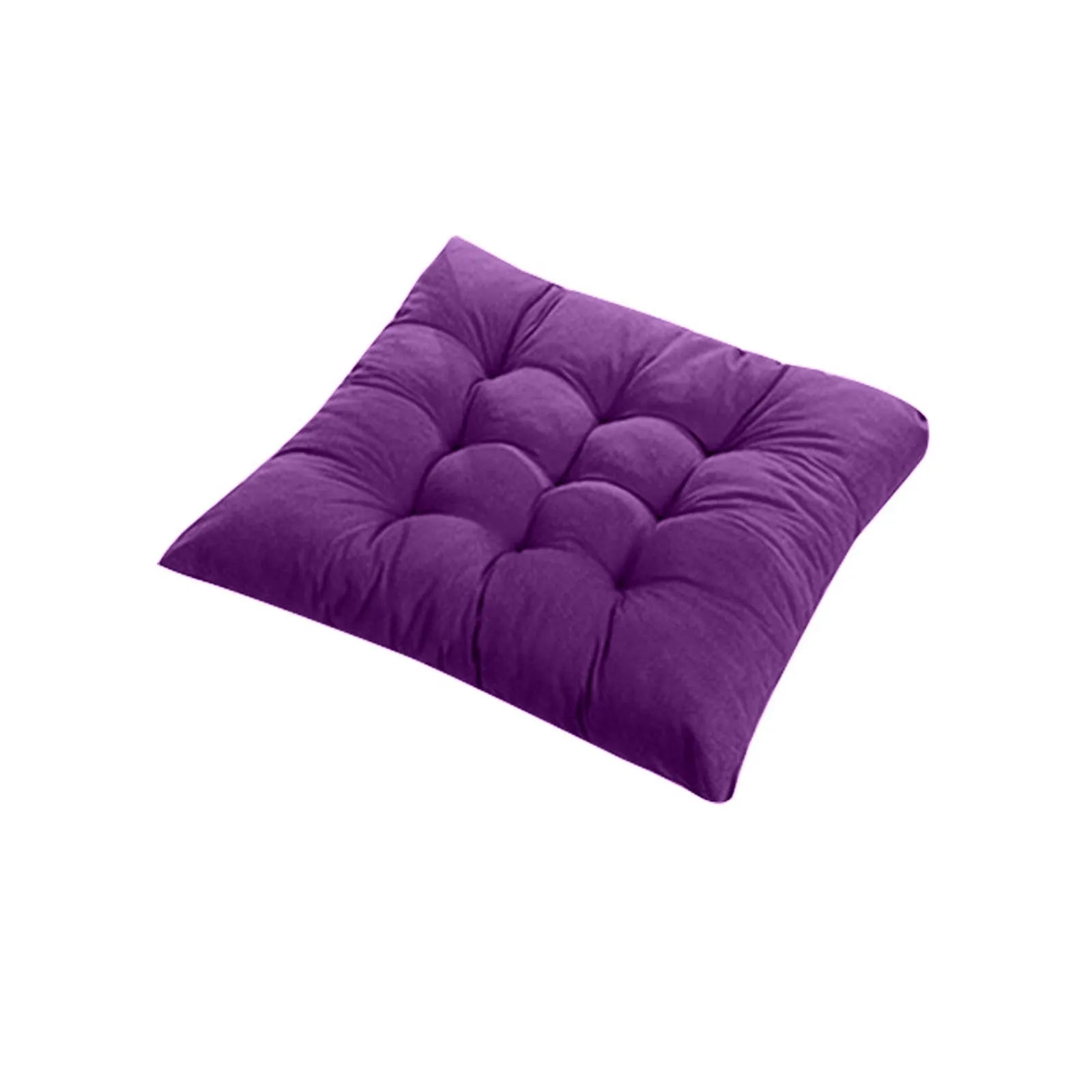 Square Chair Cushion with Anti-Skid Strap – Indoor & Outdoor Seat Pillow for Home and Car
