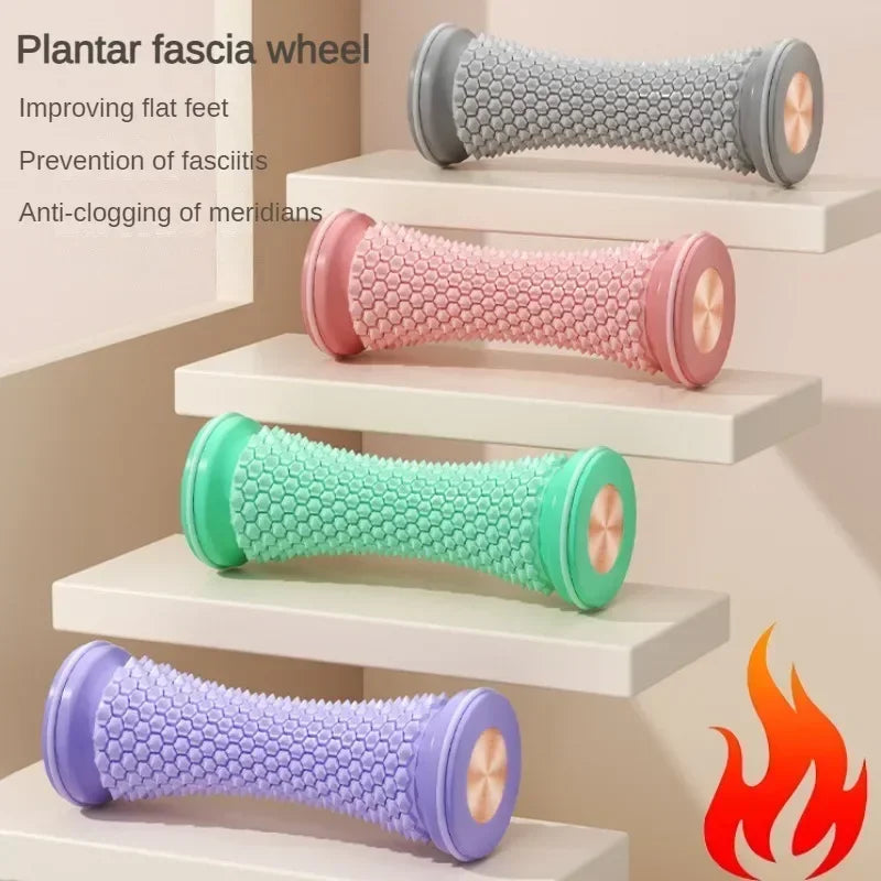 Manual Foot Massage Roller & Yoga Ball – Plantar Fascia & Muscle Relaxation Tool
