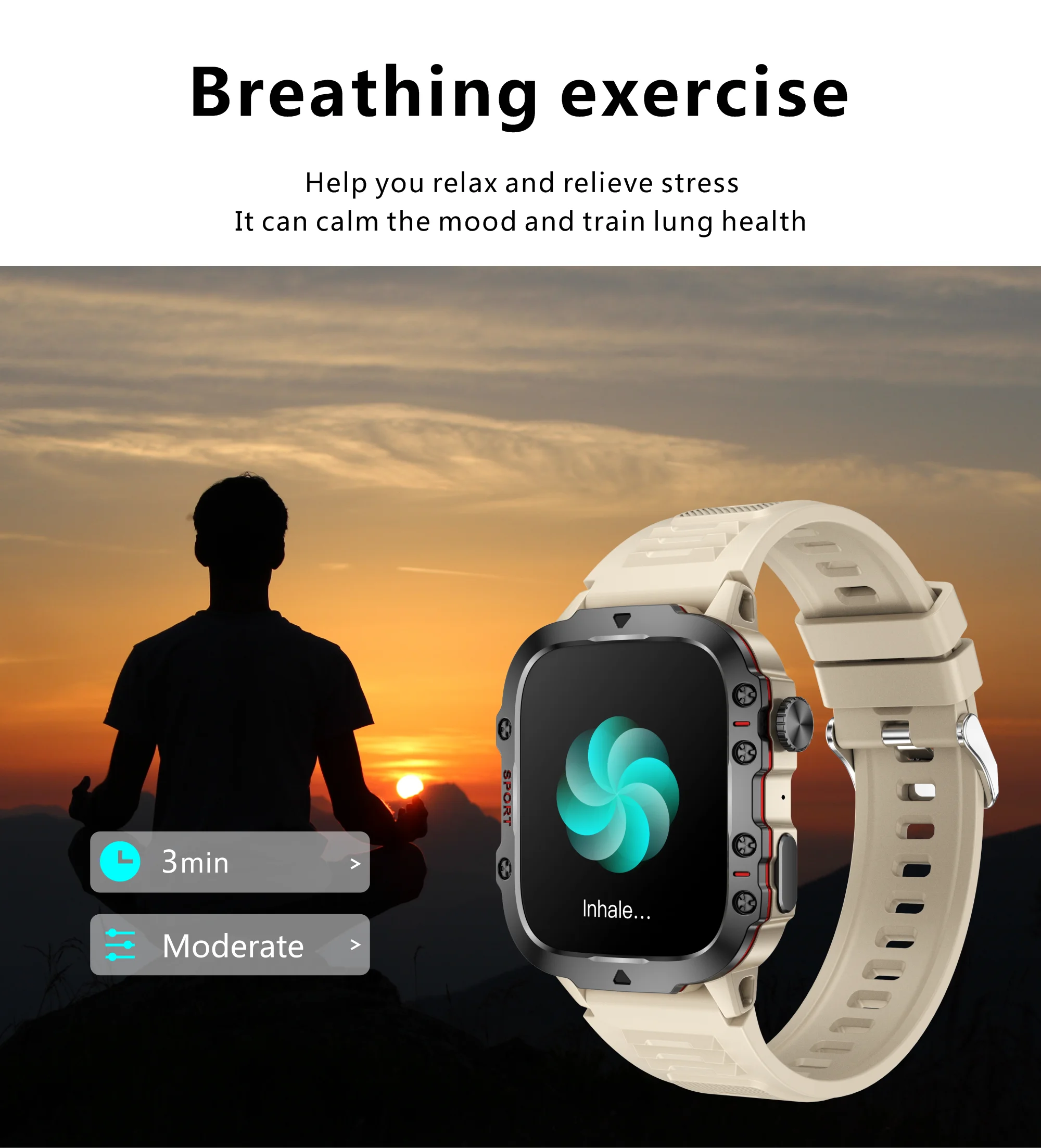 Unisex Smart Bracelet for Android & iOS – Heart Rate, Blood Oxygen Monitor, Waterproof Sport Smartwatch with Gift
