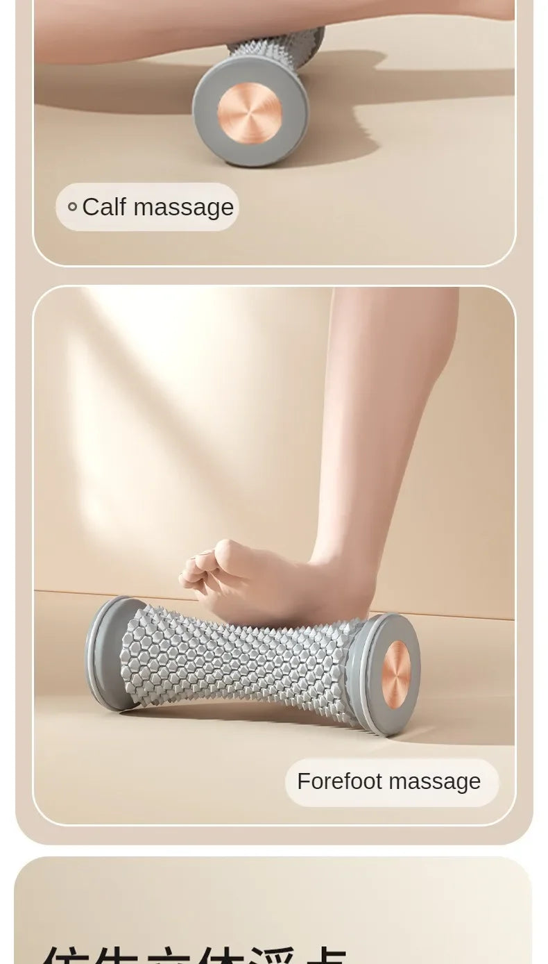 Manual Foot Massage Roller & Yoga Ball – Plantar Fascia & Muscle Relaxation Tool