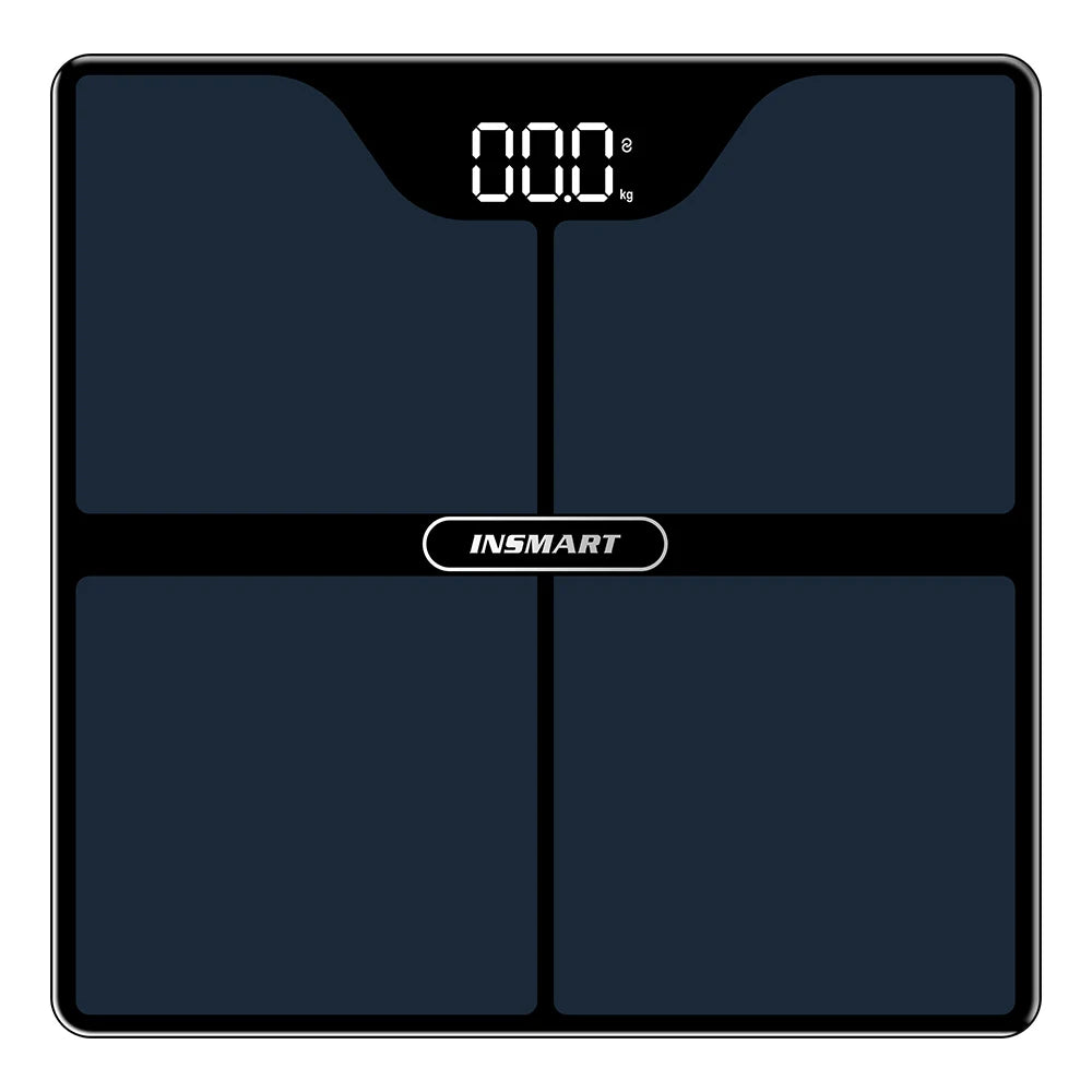 INSMART Digital Body Weight & Fat Scale – Professional Bioimpedance Smart Scale up to 180kg for Adults
