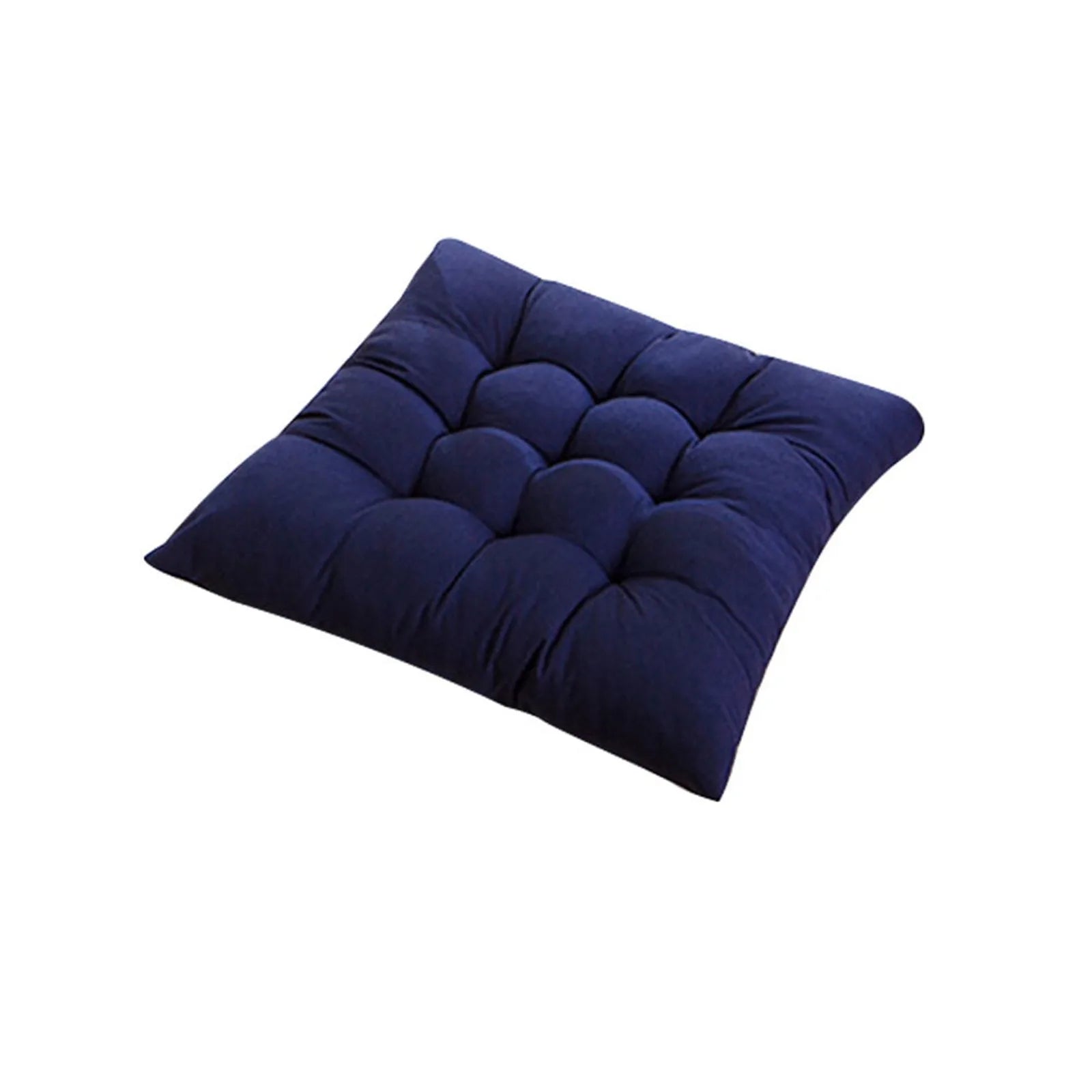 Square Chair Cushion with Anti-Skid Strap – Indoor & Outdoor Seat Pillow for Home and Car