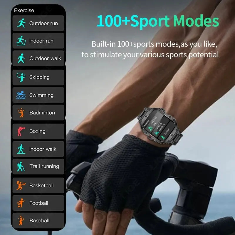 Unisex Smart Bracelet for Android & iOS – Heart Rate, Blood Oxygen Monitor, Waterproof Sport Smartwatch with Gift