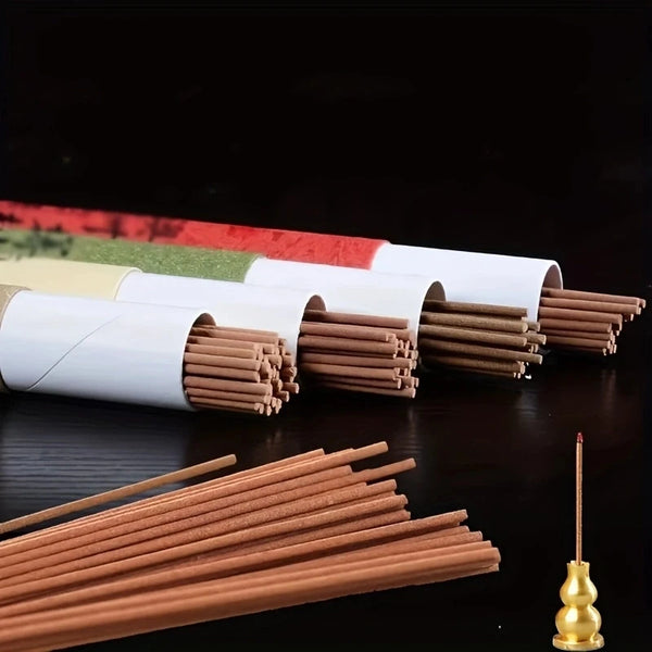 40Pcs Natural Sandalwood Incense Sticks – Aromatic Home, Prayer & Meditation Use