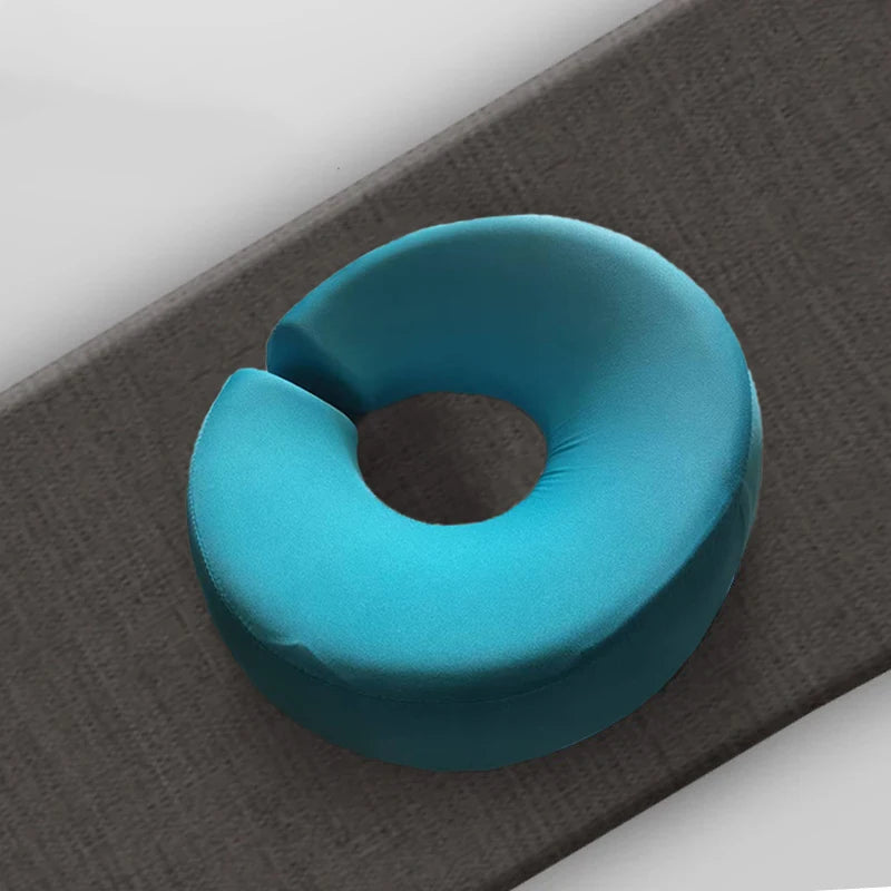 Ergonomic Memory Foam Lying Down Pillow – Breathable Head & Face Rest for Beauty Salons