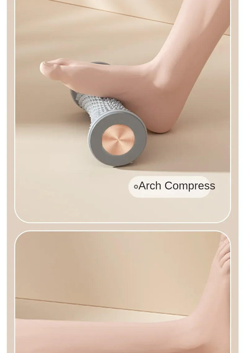 Manual Foot Massage Roller & Yoga Ball – Plantar Fascia & Muscle Relaxation Tool