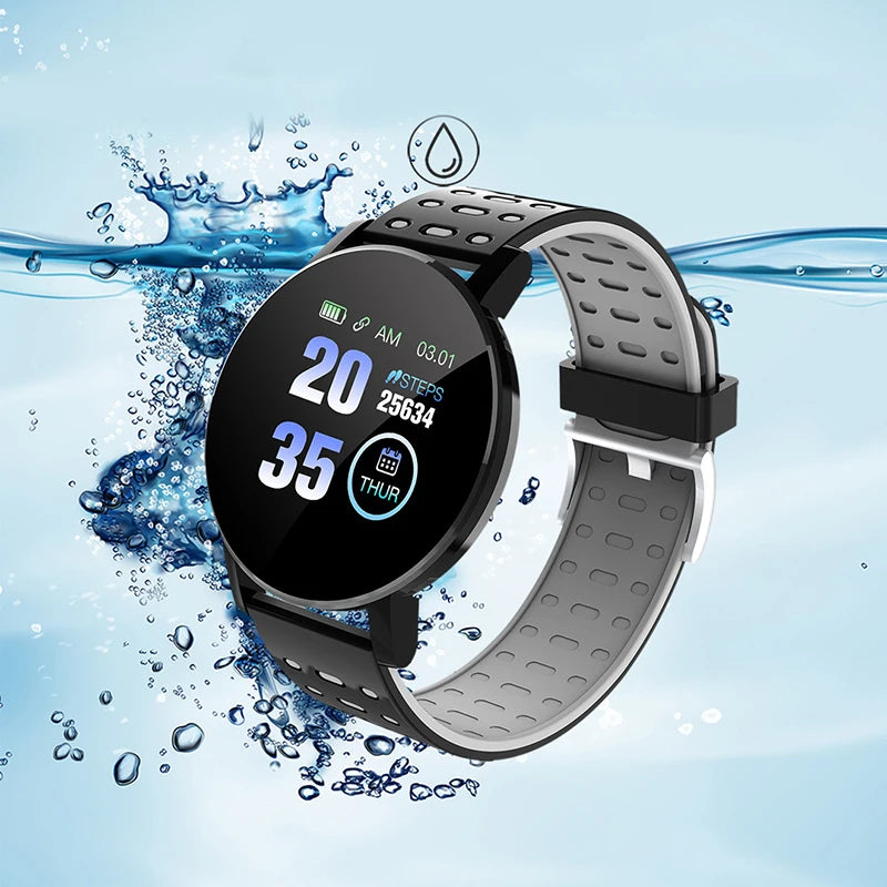 1.44" Kids Waterproof Smart Watch – Bluetooth Fitness Tracker with Heart Rate Monitor for Boys & Girls