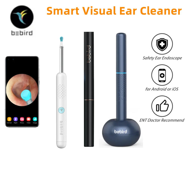 Bebird R1+ R3 T15 M9S Smart Visual Ear Cleaner with 3.5mm Camera – Ear Wax Remover Kit