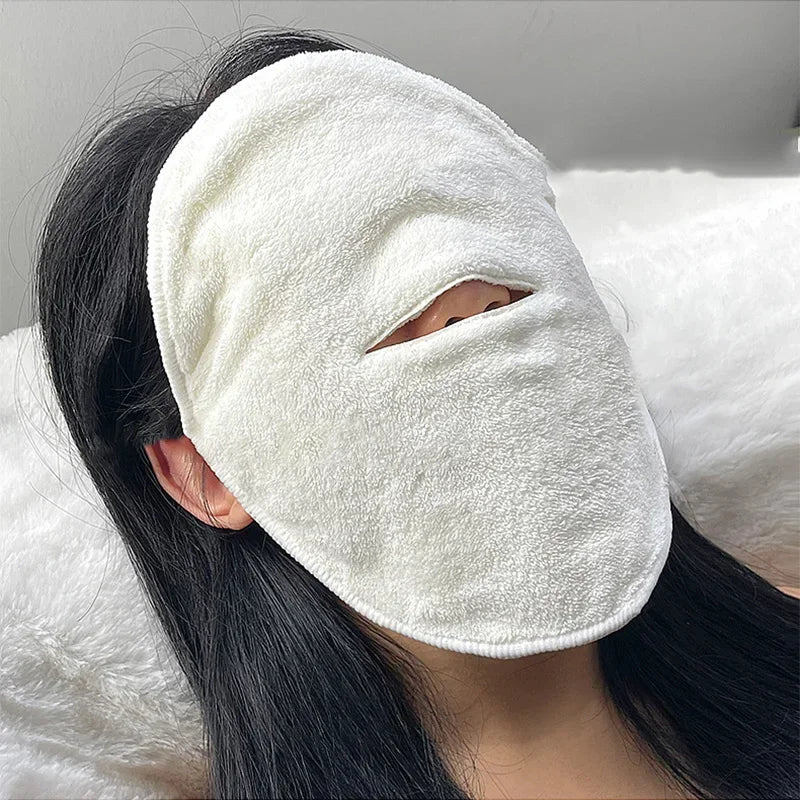 Double-Thickness Warm & Cold Compress Towel – Beauty Salon Face and Hair Care