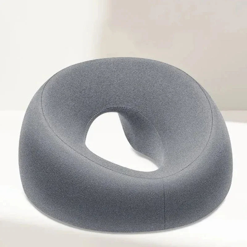 Ergonomic Memory Foam Lying Down Pillow – Breathable Head & Face Rest for Beauty Salons