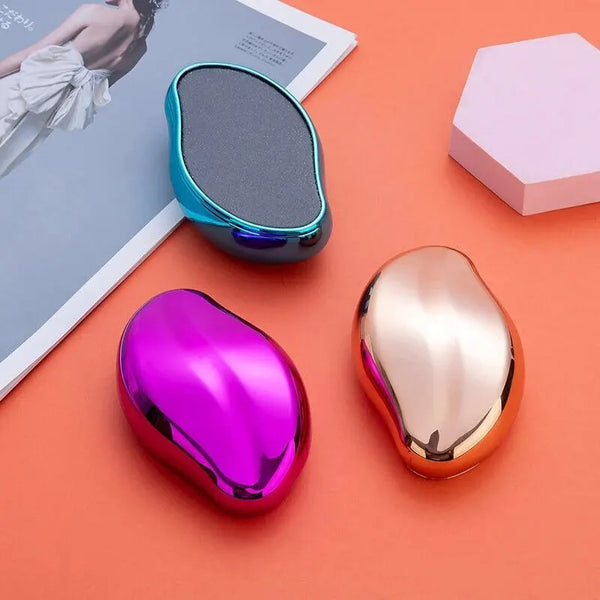 Portable Hands & Feet Sanding Stone Callus Remover – Glass Foot File Pedicure Tool